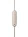Sony WI-C100 Auriculares Inalámbrico Dentro de oído Llamadas/Música Bluetooth Beige