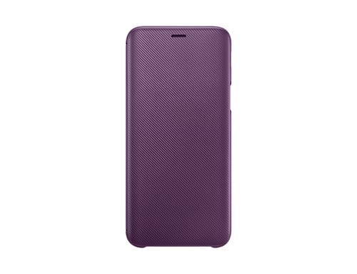Samsung EF-WJ600 coque de protection pour téléphones portables 14,2 cm (5.6'') Étui avec portefeuille Violet Samsung Galaxy J6 (2018)