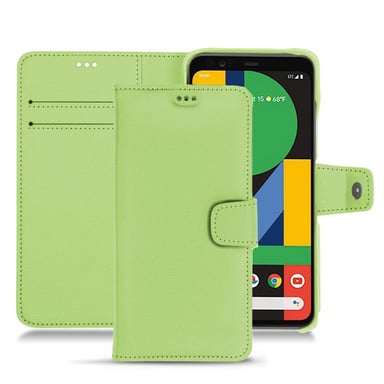 Housse cuir Google Pixel 4 XL -  - Vert - Simili cuir