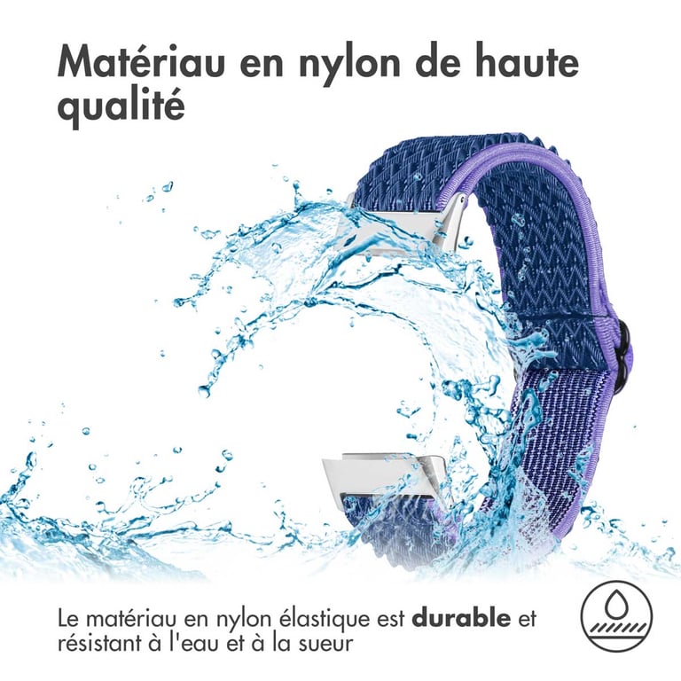Bracelet Fitbit Charge 5 Nylon - vue 6
