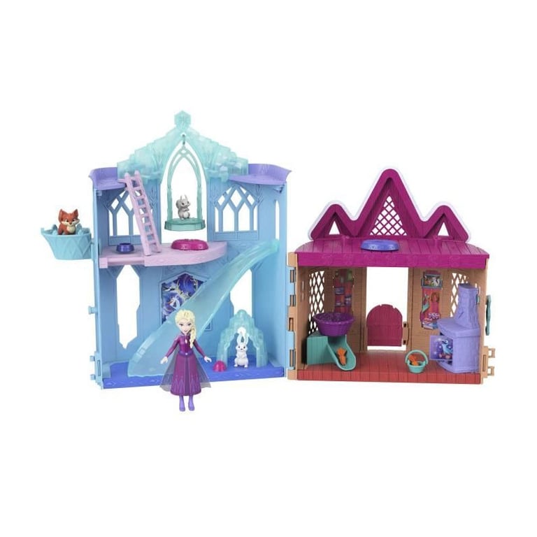 Disney La Reine des Neiges - Coffret Château Jeu des Animaux d'hiver - Disney Frozen - JFG28 - Neuf