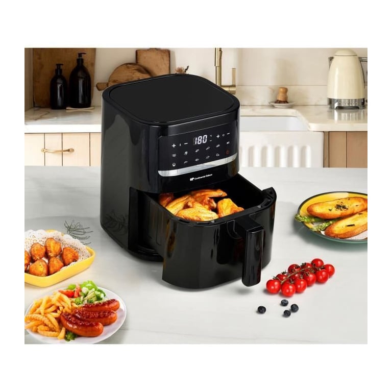 Airfryer Friteuse à Air Sans huile CONTINENTAL EDISON FRSH1400B 4 5 - vue 8