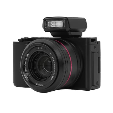 AGFA PHOTO Realishot C130 - Fotocamera digitale compatta, sensore CMOS, LCD touch panel da 2,8'', stabilizzazione dell'immagine, messa a fuoco automatica, memoria SD esterna, batteria ricaricabile - Nero