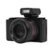 AGFA PHOTO Realishot C130 - Fotocamera digitale compatta, sensore CMOS, LCD touch panel da 2,8'', stabilizzazione dell'immagine, messa a fuoco automatica, memoria SD esterna, batteria ricaricabile - Nero