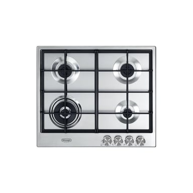 De'Longhi NSL 460 X Silver Four à gaz encastrable 60 cm 4 brûleurs - Neuf