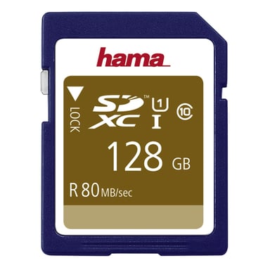 Hama SDXC 128GB 128 Go UHS-I Classe 10