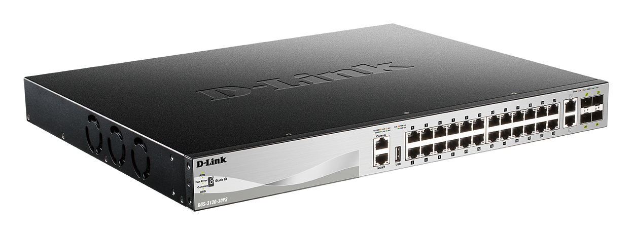 D Link 30 PORT POE STACKABLE SWITCH - vue 4
