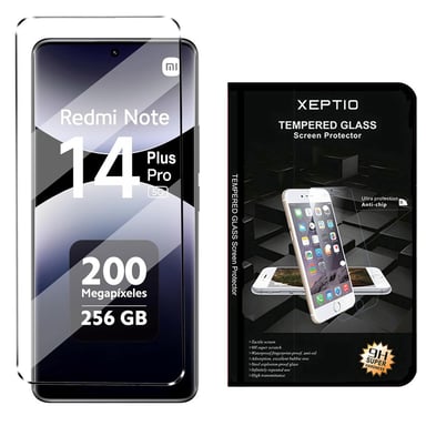Xiaomi Redmi Note 14 Pro Plus / 14 Pro+ 5G vitre protection écran noir