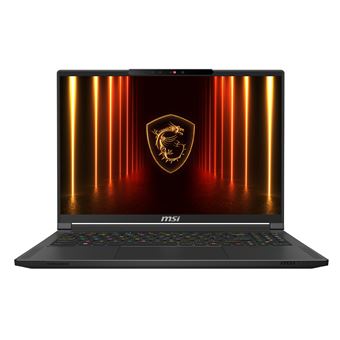 MSI Stealth 16 AI A2HWFG-070FR Intel Core Ultra 7 255H Ordinateur portable 40,6 cm (16 ) Quad HD+ 32 Go DDR5-SDRAM 1 To SSD NVIDIA GeForce RTX 5060 Wi-Fi 7 (802.11be) Windows 11 Home Noir - Neuf