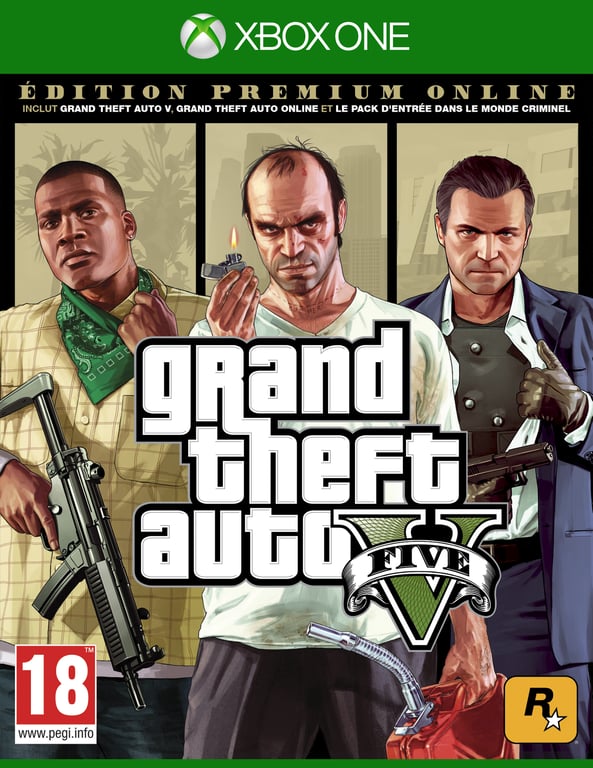 Gta V Edition Premium Xbox One Rockstar Games Le Jeu Vidéo - vue 4