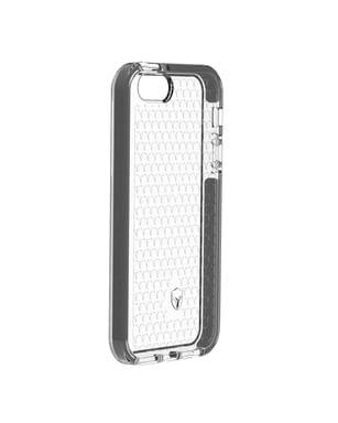 FORCE CASE FCLIFEIP5G coque de protection pour téléphones portables 11,9 cm (4.7'') Housse Gris, Transparent Apple (brand) iPhone 5/5s/SE