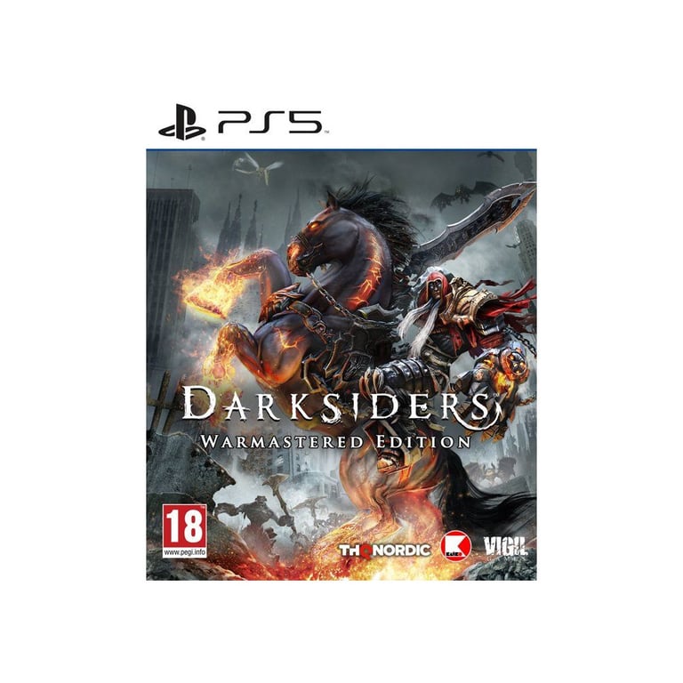 Jeu PS5 Darksiders Warmastered Edition THQ Nordic Action Guerre Noir - Neuf