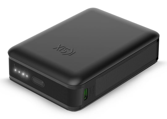 Ksix BPB10HD01 banque d'alimentation électrique Lithium Polymère (LiPo) 10000 mAh Noir - Neuf