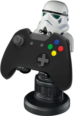 Figura de acción Stormtrooper - Mando y soporte y cargador para smartphone - Exquisite Gaming