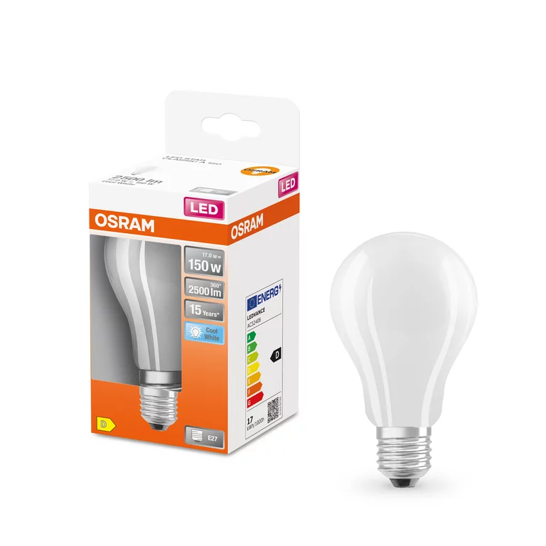 OSRAM Led std verre dépoli e27 2500lm froid bte 1 - vue 3