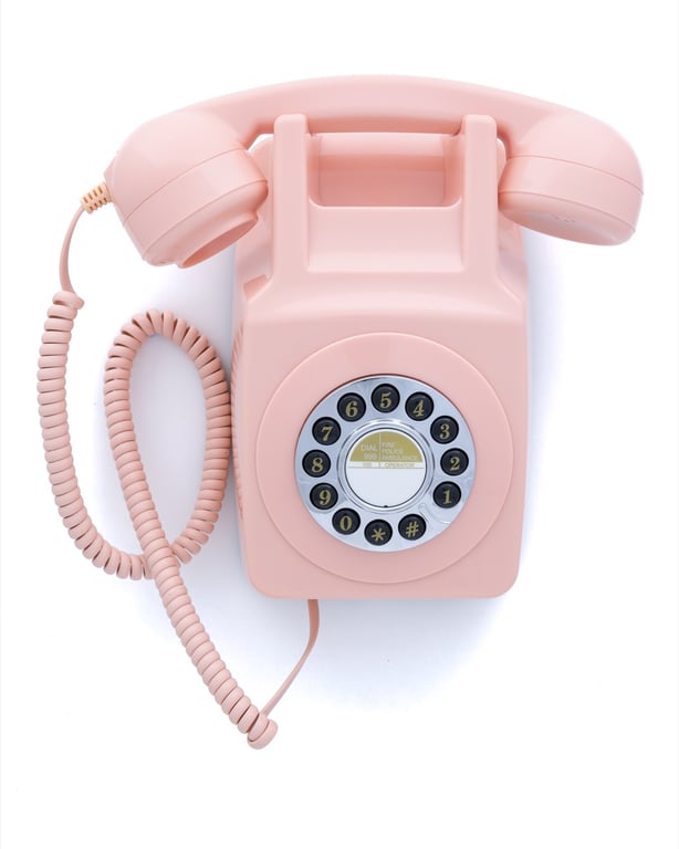 Téléphone Mural Rétro GPO 746 WALL – Bouton Poussoir, Cordon Long - vue 4
