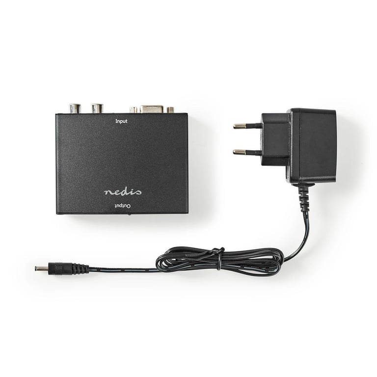 Nedis VCON3454AT convertisseur de signal vidéo Convertisseur vidéo de passif - Neuf