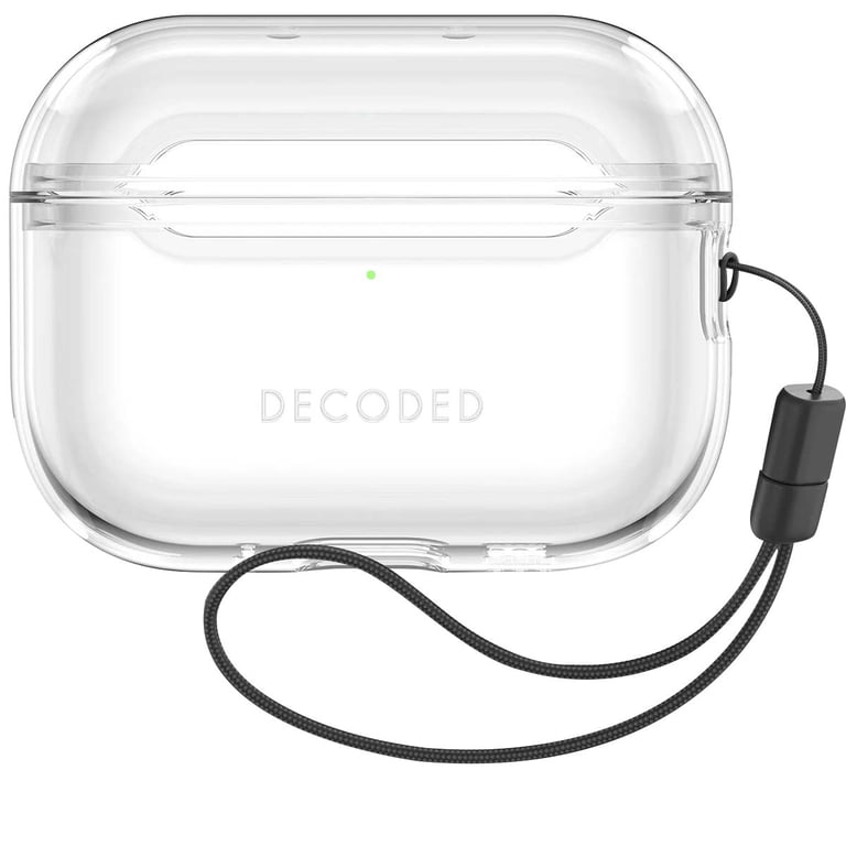 DECODED Silicone AirCase Clear AirPods Pro 3 - vue 3