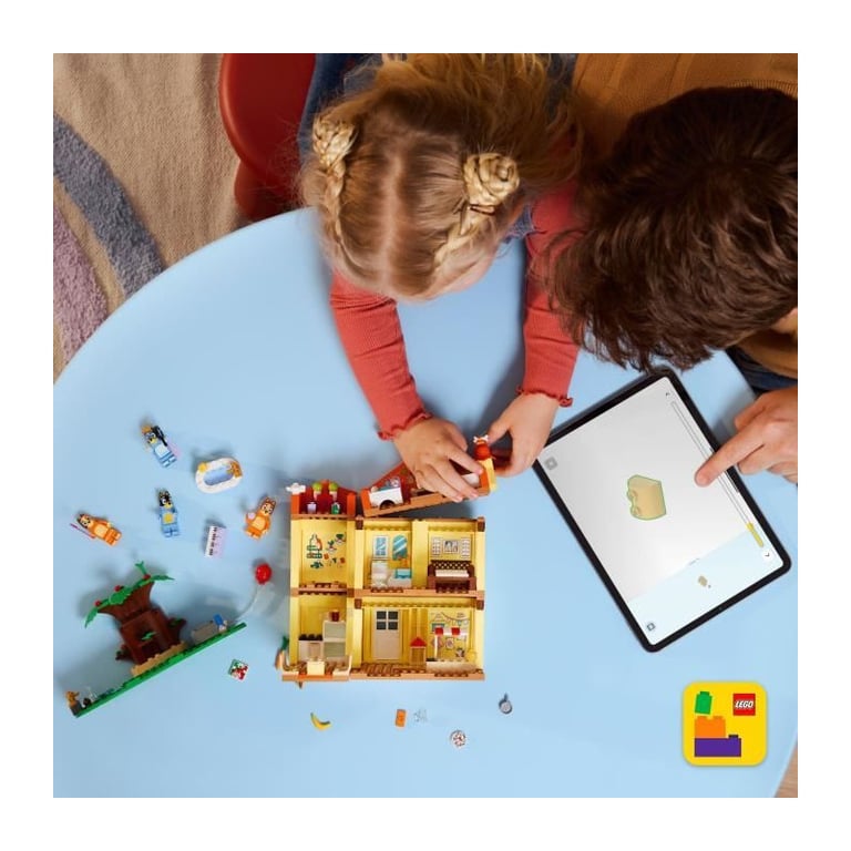 LEGO Bluey La Maison de Famille de Bluey Maquette Modulaire de la Série TV Jouet avec Nombreuses Pièces Jardin 4 Minifigurines & Accessoires Cadeau d'anniversaire Fille ou Garçon 11203 - vue 5