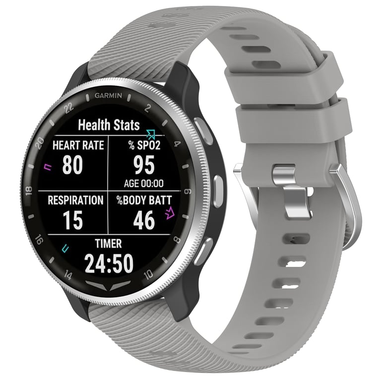 Bracelet de montre en silicone pour Garmin D2 Air X10 43mm Garmin Bounce Neuf - vue 3