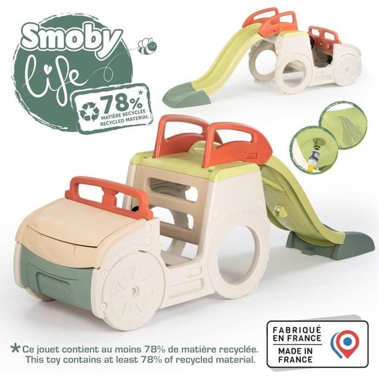SMOBY Life Adventure Car avec toboggan - vue 6