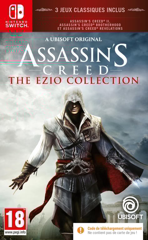 Assassin' Creed Ezio Collection Code in a Box Nintendo Switch - vue 2