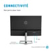 HP M22f 54,6 cm (21.5'') 1920 x 1080 pixels Full HD LCD Noir, Argent
