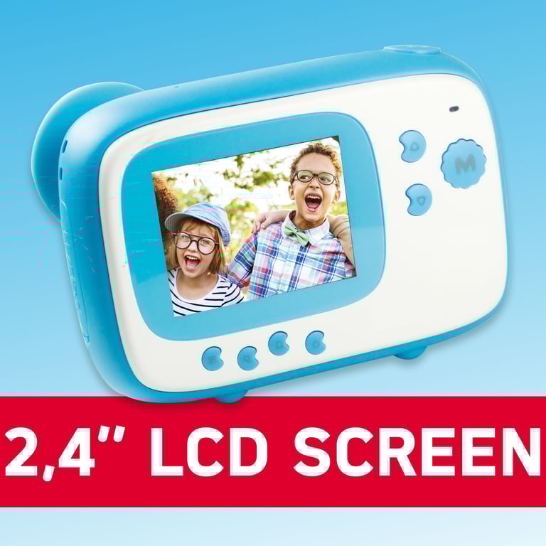 AGFA PHOTO Pack Realikids Instant Cam + 1 carte Micro SD Appareil Photo Instantané Enfant Ecran LCD 2 4' Batterie Lithium Miroir Selfie et filtre photo Neuf - vue 3