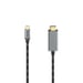 Hama 00200507 câble vidéo et adaptateur 1,5 m USB Type-C HDMI Noir