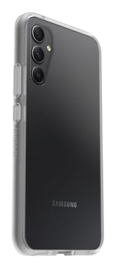 Funda OtterBox React para Galaxy A34 5G, Antichoque, anti-caídas, ultra-fina, protección delgada, probada según normas militares, Antimicrobiana, transparente, entregada sin embalaje Samsung Galaxy A34 5G
