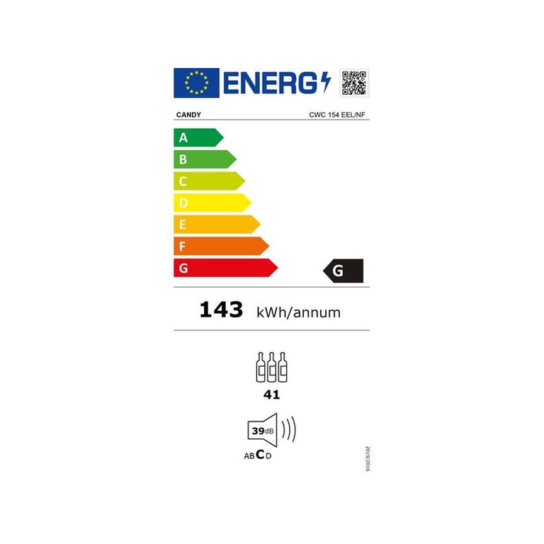 Candy CWC154EELNF - vue 6