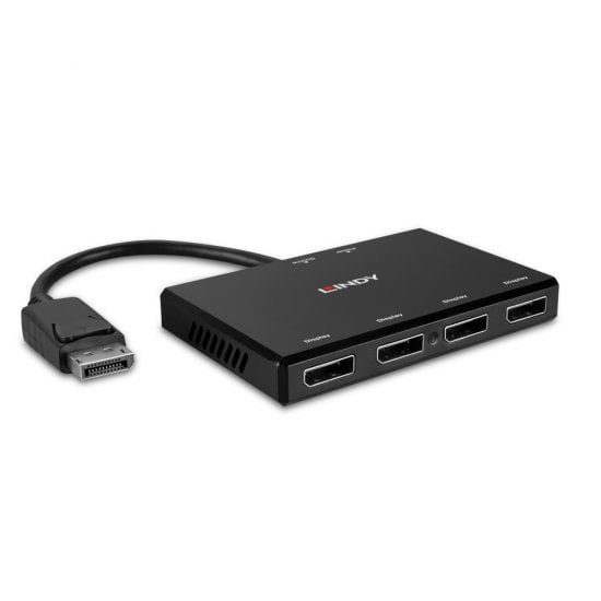 Lindy Hub 4 ports DisplayPort 1.2 4K 3840x2160 modèle 38431 USB