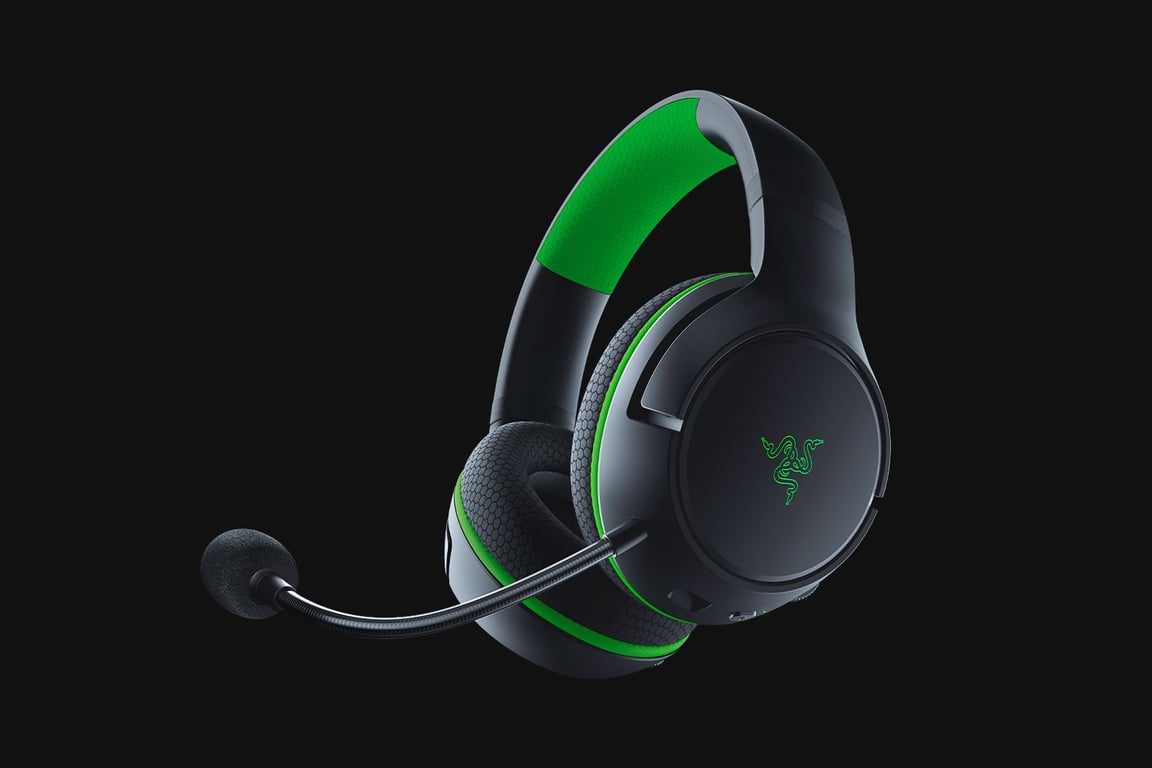 Razer Kaira HyperSpeed Casque Sans fil Arceau Jouer Bluetooth Noir, Vert - Neuf