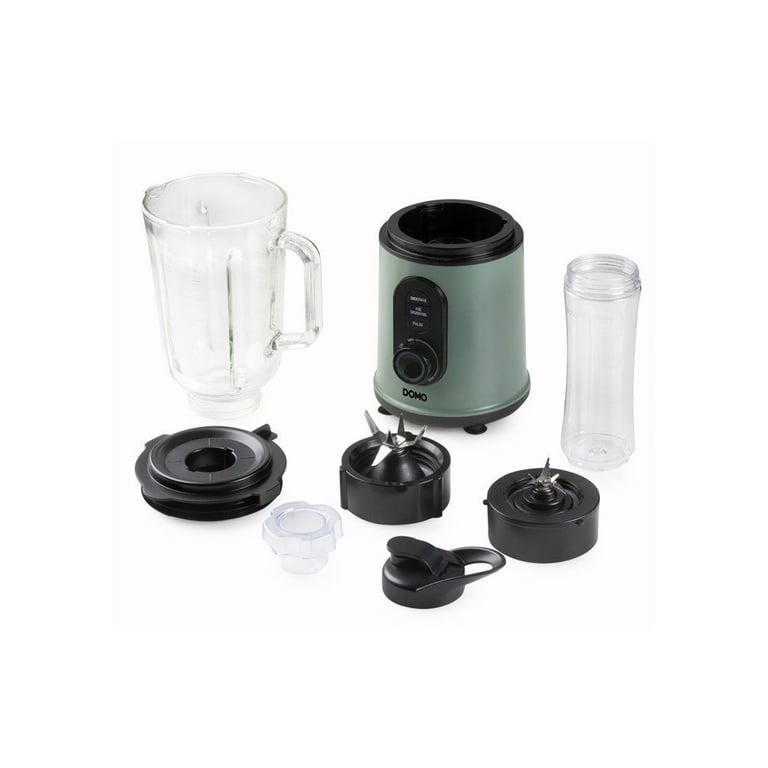 Blender DOMO DO734BL – 800 W, 2-En-1, 6 Lames Acier Inox - vue 5