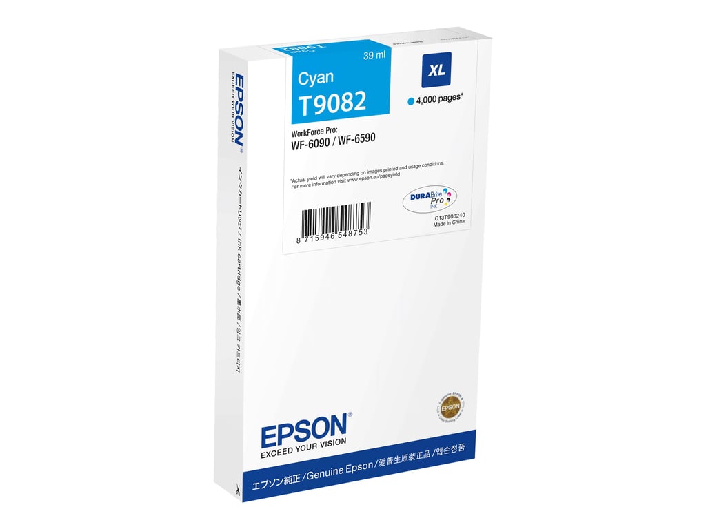 EPSON 4LB WF-6xxx Ink Cartridge Cyan XL - Neuf