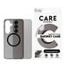 PanzerGlass CARE by ® Flagship Case Urban Combat Smokey w. Black Qi Compatible Samsung Galaxy S25+ funda para teléfono móvil Negro