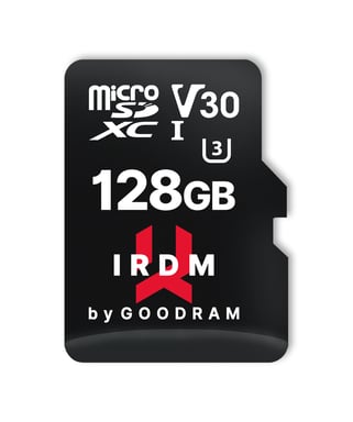microSD 128GB CARD UHS I U3  adapter - retail bliste