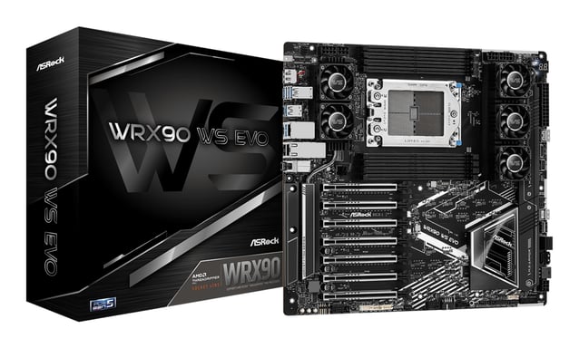 Asrock WRX90 WS EVO carte mère AMD WRX90 Socket sTR5 EEB