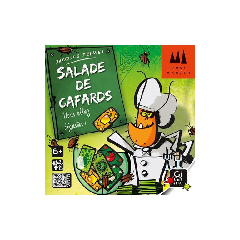 Jeu d’ambiance Gigamic Salade de Cafards - vue 9