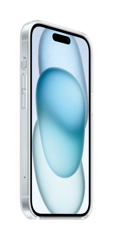 Coque avec MagSafe pour iPhone 15 Transparente - Neuf