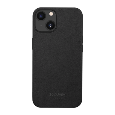 Cover in pelle scamosciata Alcantara per Apple iPhone 14 Plus, nero notte