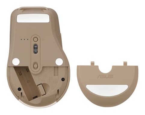 Ratón inalámbrico SmartO Asus MD200 Silent Plus Oat Milk