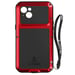 Love Mei Custodia per iPhone 14 Integrale Antiurto Impermeabile Rosso