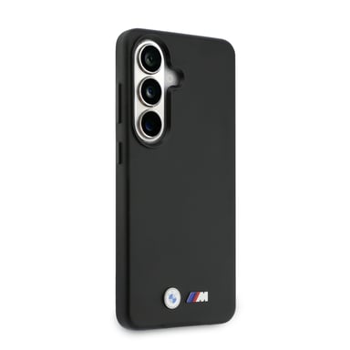 Étui BMW M Metal Logo MagSafe pour Samsung Galaxy S26, noir