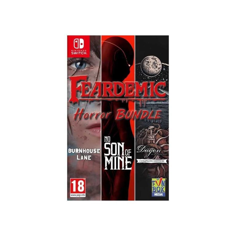 Jeu Nintendo Switch JUST FOR GAMES Feardemic Horror Bundle Compilation Horreur - Neuf