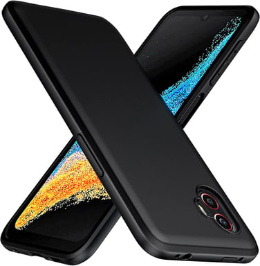 Coque protection pour Samsung Galaxy Xcover 6 Pro / Xcover6 Pro silicone souple noire Antichoc XEPTIO