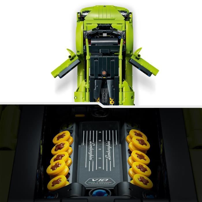 LEGO Technic Lamborghini Huracán Tecnica 42161 - vue 4