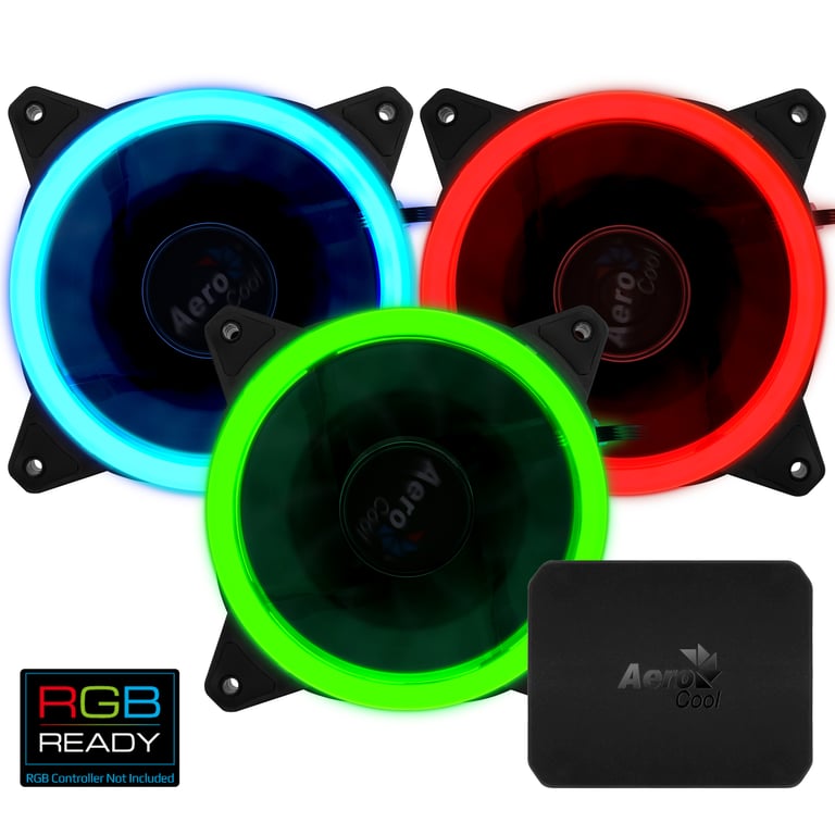 Aerocool Rev RGB Pro Boitier PC Ventilateur 12 cm Neuf