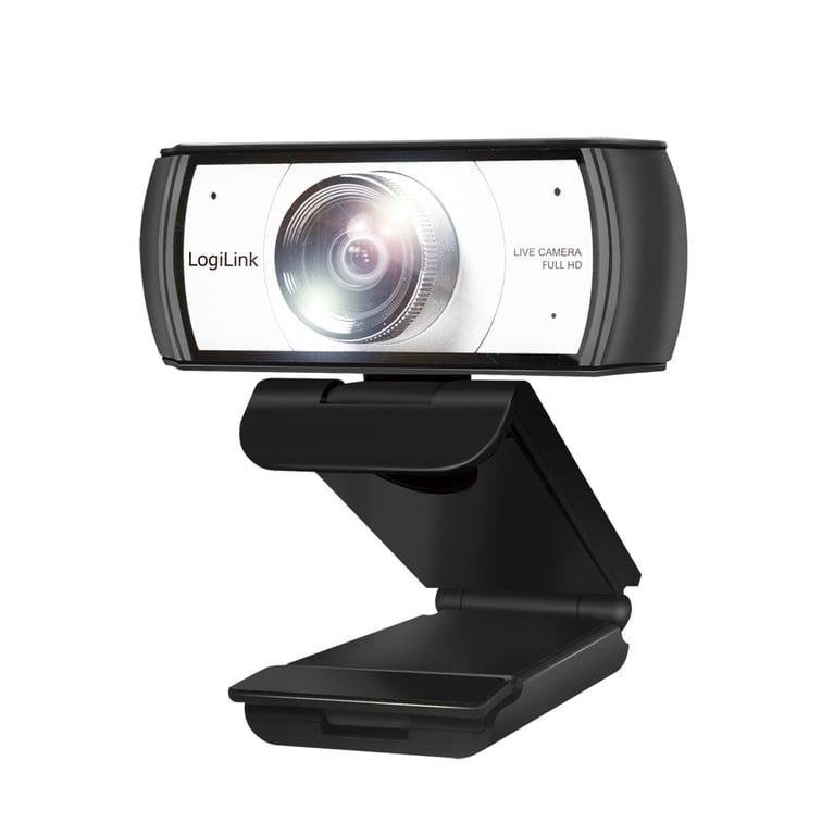 LOGILINK Modèle du produit : Webcam 120° microphone double mise au point manuelle Full HD Neuf