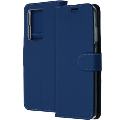 Accezz Étui de télephone Wallet pour Samsung Galaxy S20 Ultra - Bleu